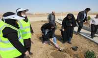 روز درختکاری و کمپین تنفس در دانشکده بهداشت